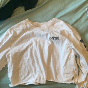 vans crop top